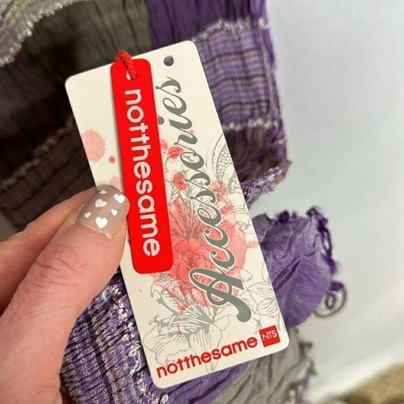 Notthesame Plaid Scarf. New with tags. - Picture 7 of 10